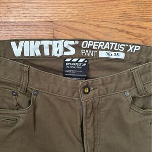 Viktos Operatus XP Tactical Pants Olive Green Jeans Heavyweight 36x36